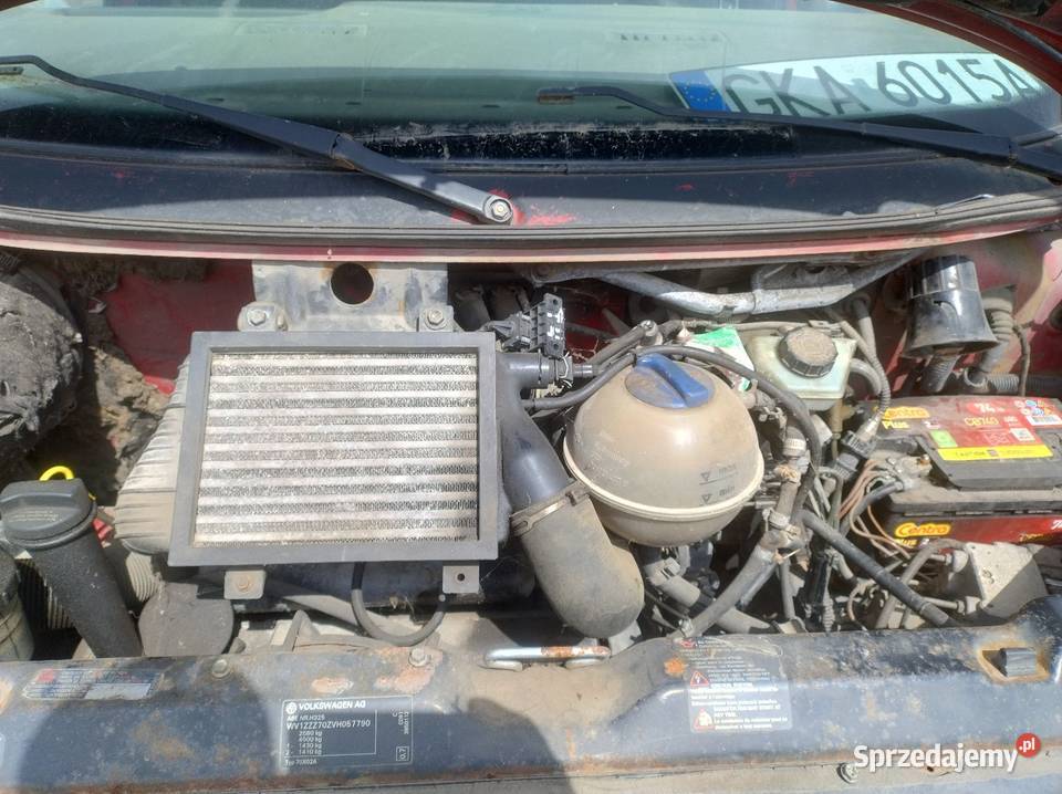 VW T4 Caravella 1996r 25 TDI Części Wysyłka Samochody na części Elbląg