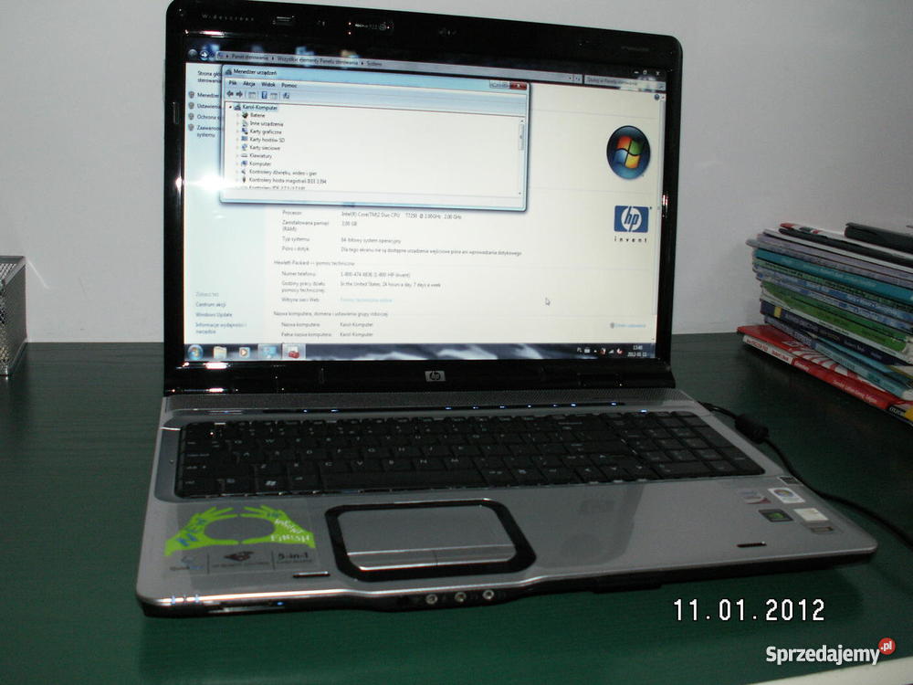 laptop HP pavilion 9770 ew 17 możliwość sprzedaż Starogard Gdański