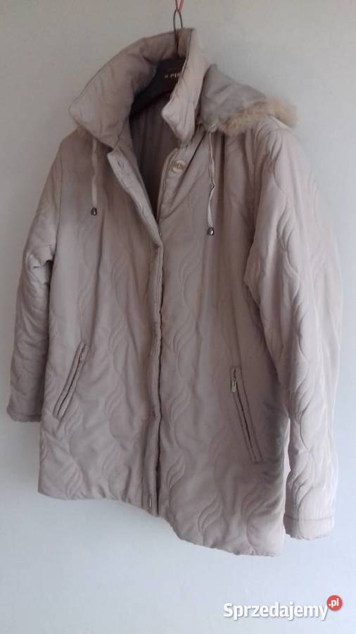 Kurtka damska z kapturem beżowa do sprzedania Kraków
