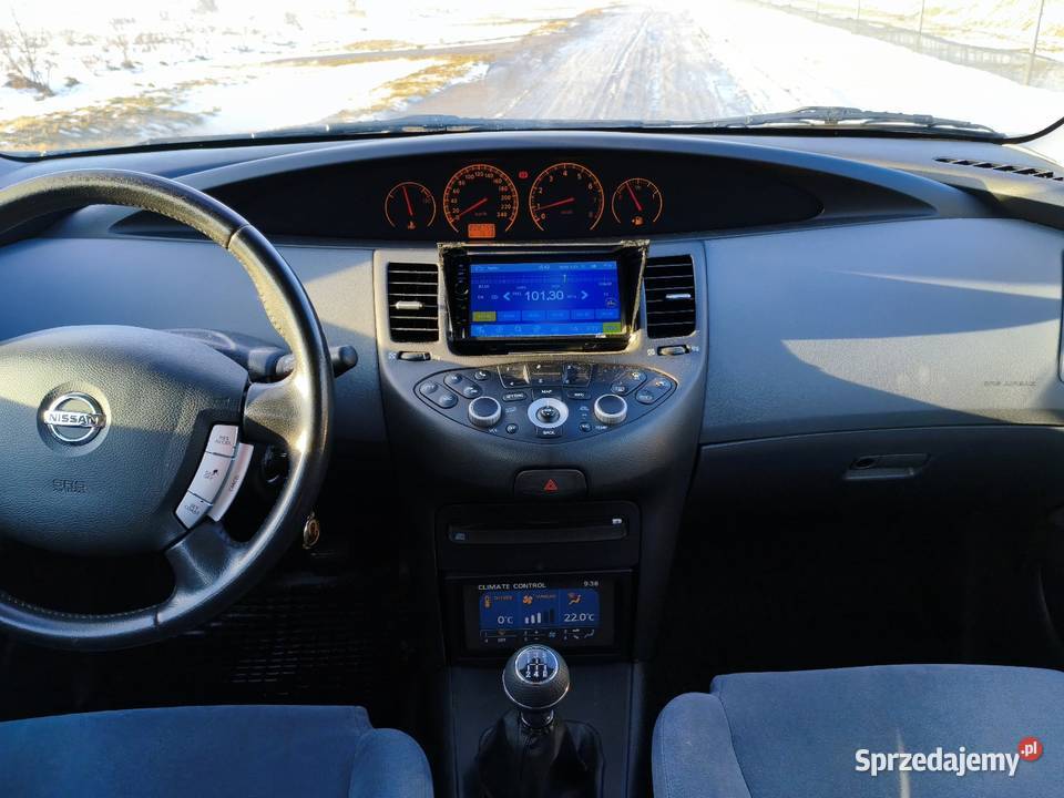Nissan Primera P12 18 z gazem nieuszkodzony łódzkie Pabianice