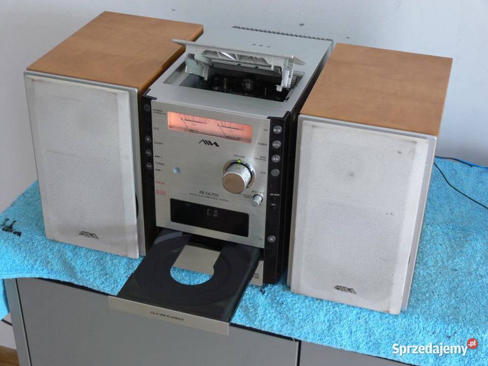Wieża Aiwa CXLFA700 kolumnyi ładna WYSYŁKA Wieże i miniwieże Jasło