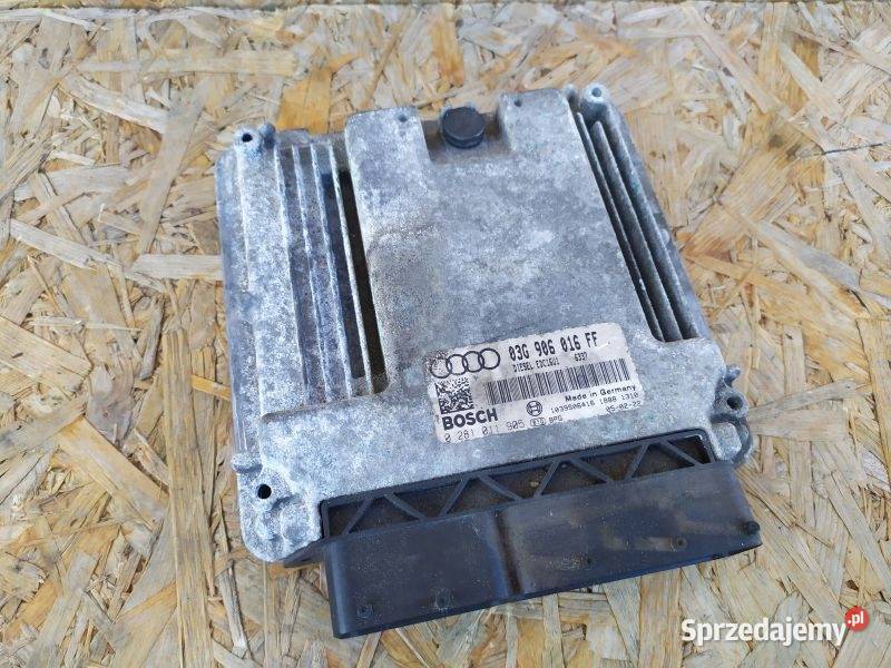 STEROWNIK SILNIKA AUDI A3 8P 19 03G906016FF Gliwice sprzedam