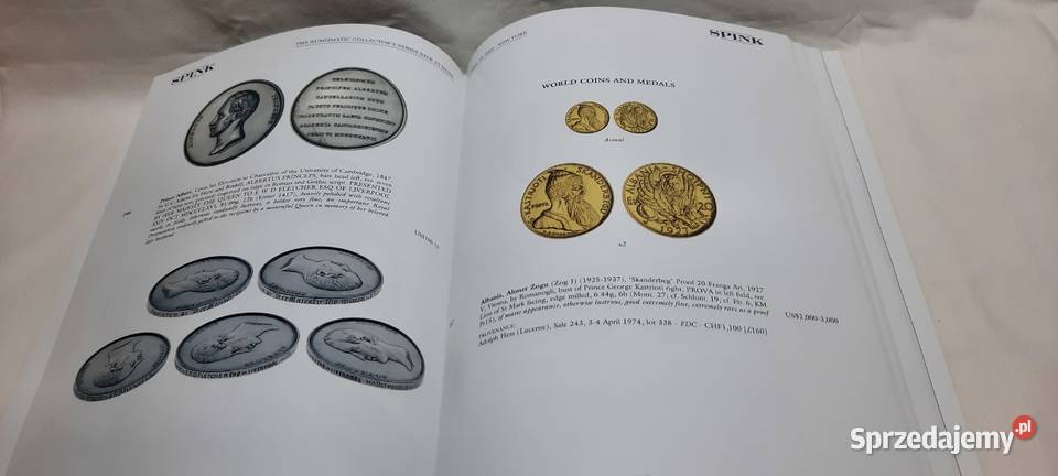 KATALOG SPINK aukcja ze stycznia 2022 Warszawa sprzedam