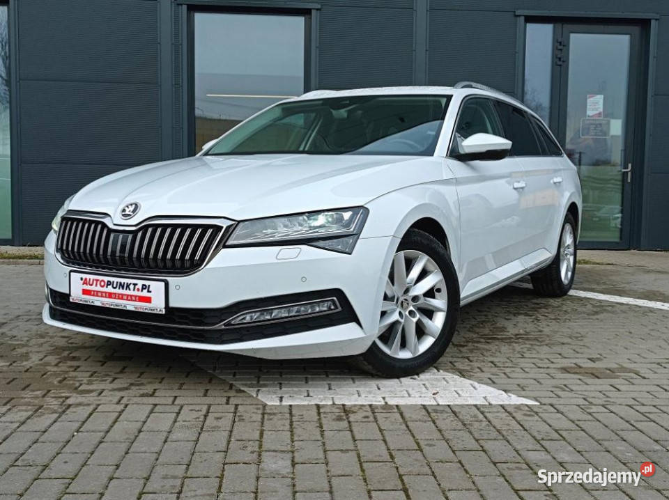 Skoda Superb 2020r FV23 LED ASO Hak PodgrzFotele nieuszkodzony małopolskie