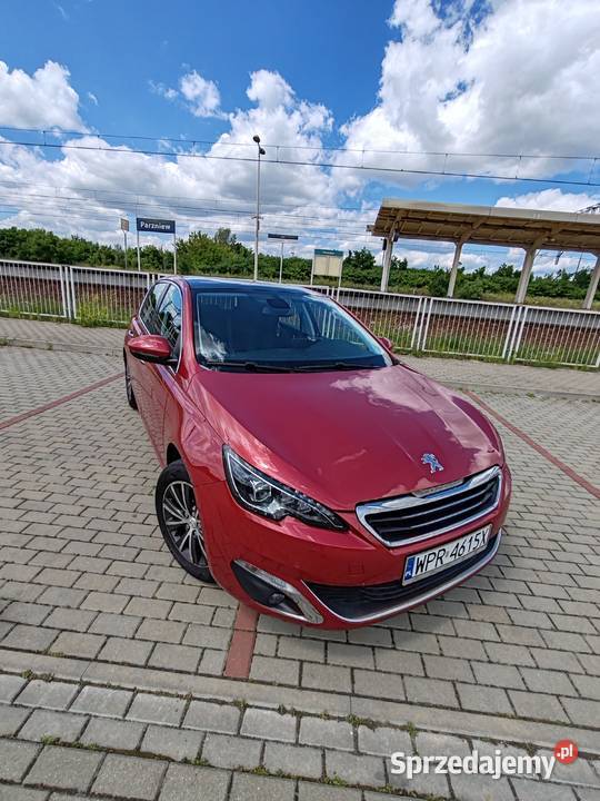Piękny Peugeot 308 t9 16 thp 2014 Pierwsza wielofunkcyjna kierownica 308 Pruszków