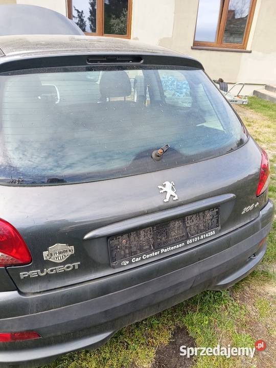 Klapa bagażnika Peugeot 206 kod lakieru 2L8HR0 w 22000km Kopanica