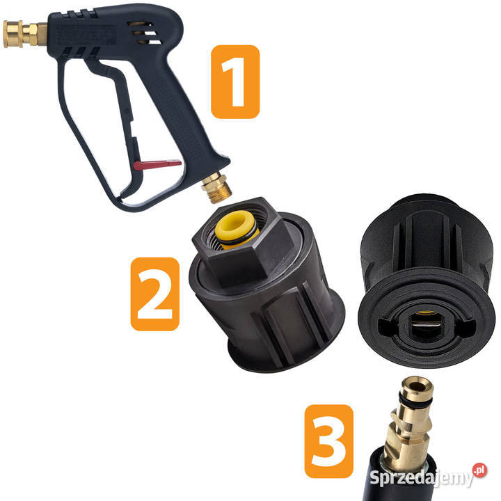 Adapter do Węży Krcher QC M22x15 mm 160 bar 60C Ludźmierz