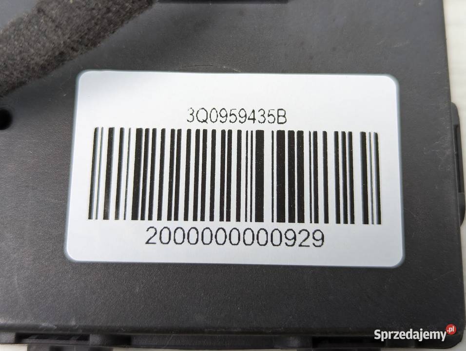 MODUŁ STEROWNIK KESSY VW PASSAT B8 3Q0959435B Pozostałe Białystok