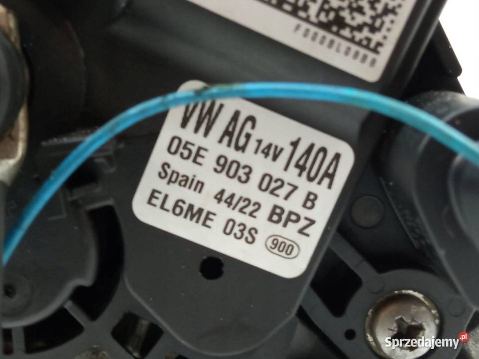 ALTERNATOR 05E903027B 10 TSI VW Volkswagen osobowe