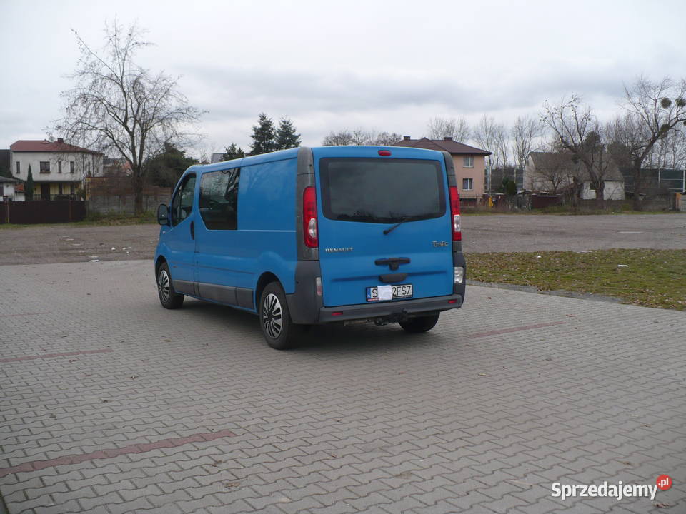 Renault Trafic 6 OSÓB Brygadówka LONG DŁUGI śląskie