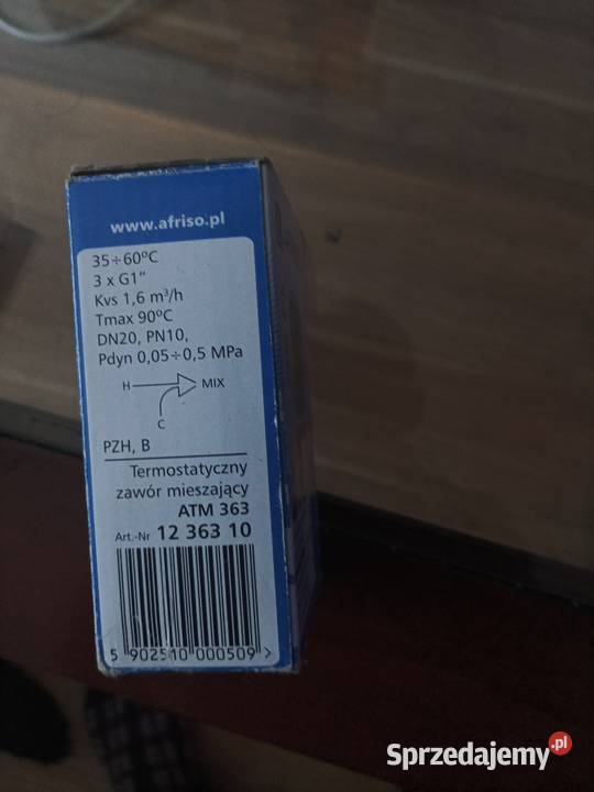 Termostatyczny zawór mieszający ATM 363 Wałbrzych