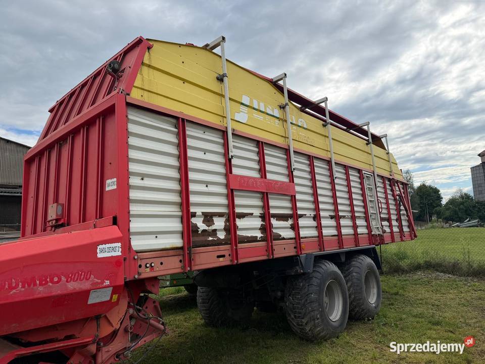 Przyczepa samozbierąjca Pottinger Jumbo 8000 Nowa Ruda