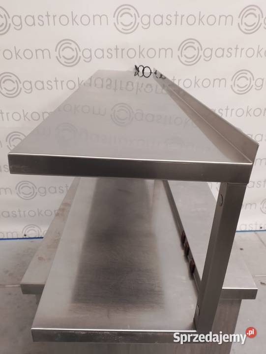 Półka podwójna Komat 154x35x39 z oświetleniem Gastronomia Wrocław sprzedam
