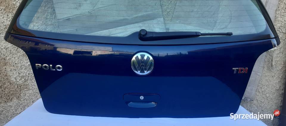 KLAPA TYŁ TYLNA BAGAŻNIKA VW POLO 9N LIFT