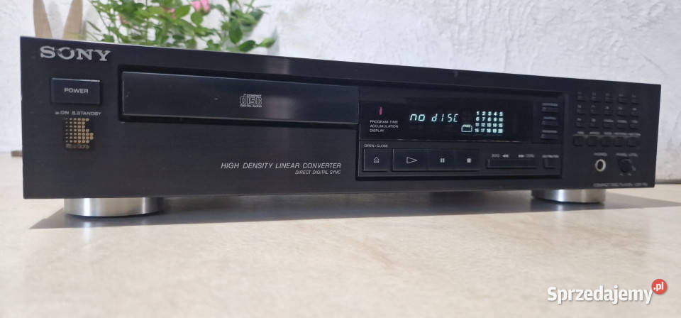 SONY odtwarzacz CD player CDP 195 CDP195 Odtwarzacze CD i MD Międzychód