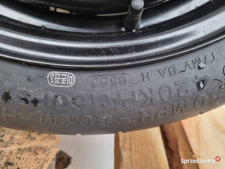 KOŁO DOJAZDOWE Hyundai dojazdówka 12570 R16 Chełm