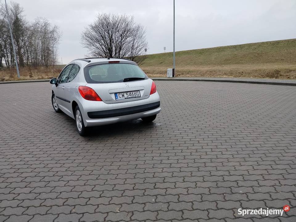 Peugeot 207 14 benzyna szyberdach 207 kujawsko-pomorskie Włocławek