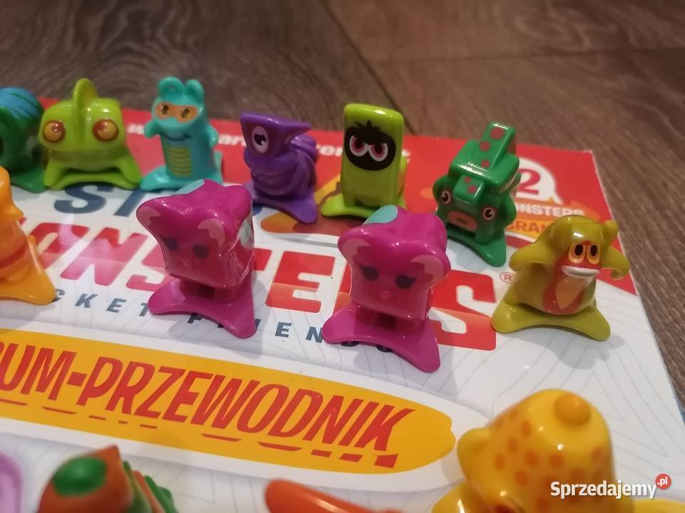 Star Monster Pocket Friends zestaw figurek album dolnośląskie Wrocław sprzedam