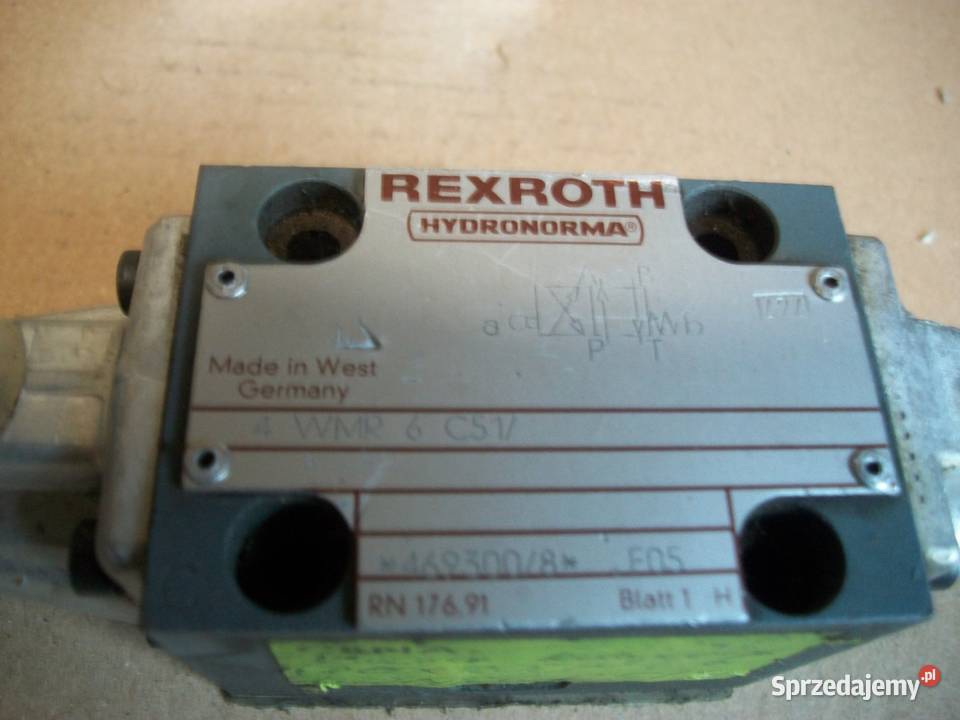 Zawór 4WMR6C51 Rexroth małopolskie Olkusz