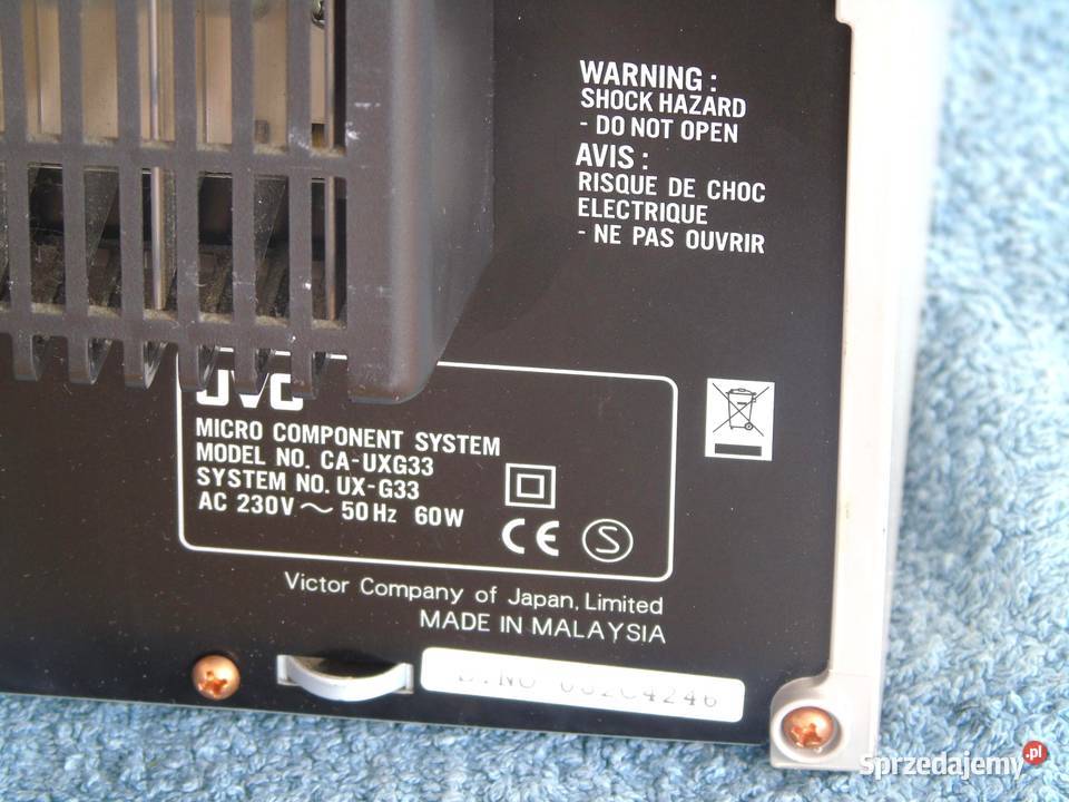Wieża JVC pil sprawna WYSYŁKA Jasło
