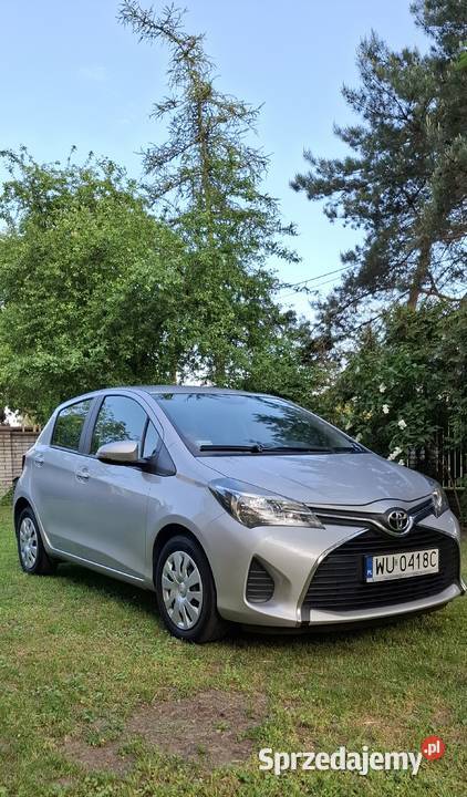 Toyota Yaris III 10 VVTi 69 2015 zadbana Niski Pruszków