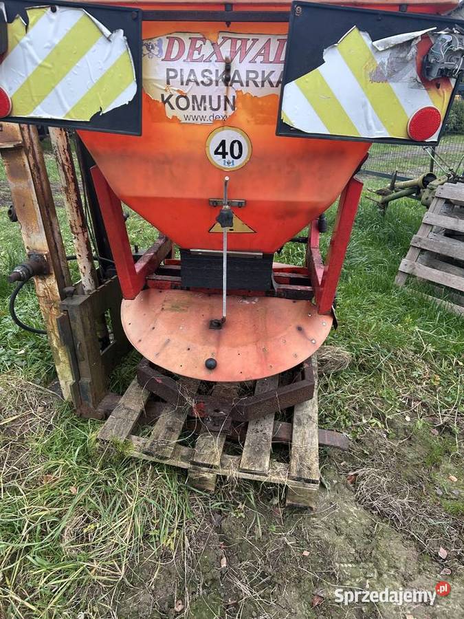 Piaskarka rozsiewacz dexwal Zator sprzedam