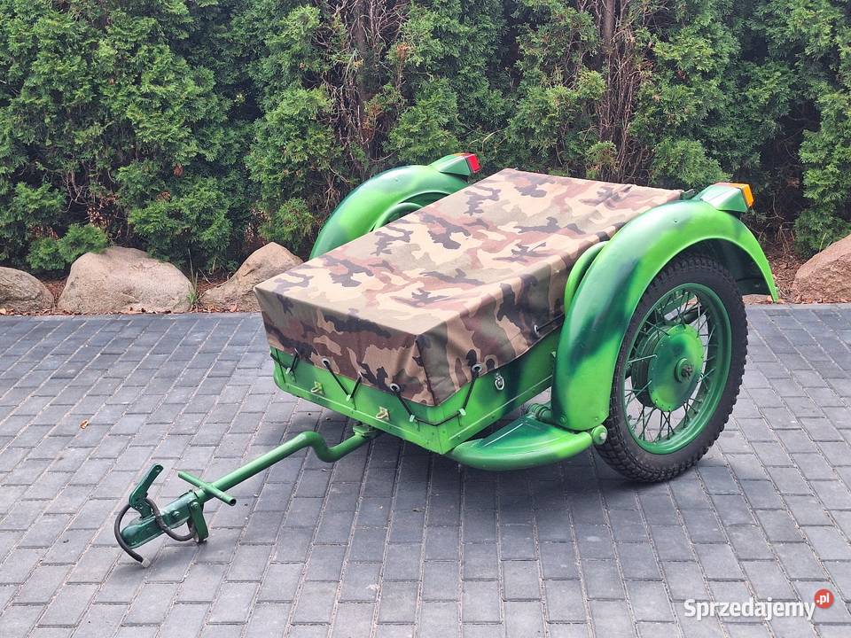 Przyczepka motocyklowa K750 Dniepr Ural BMW Małujowice