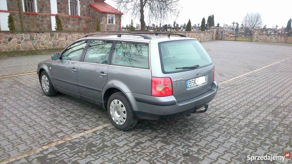 VW Passat B5 FL kombi 19 TDI 130 2002r HAK skóry podlaskie Jatwieź Duża