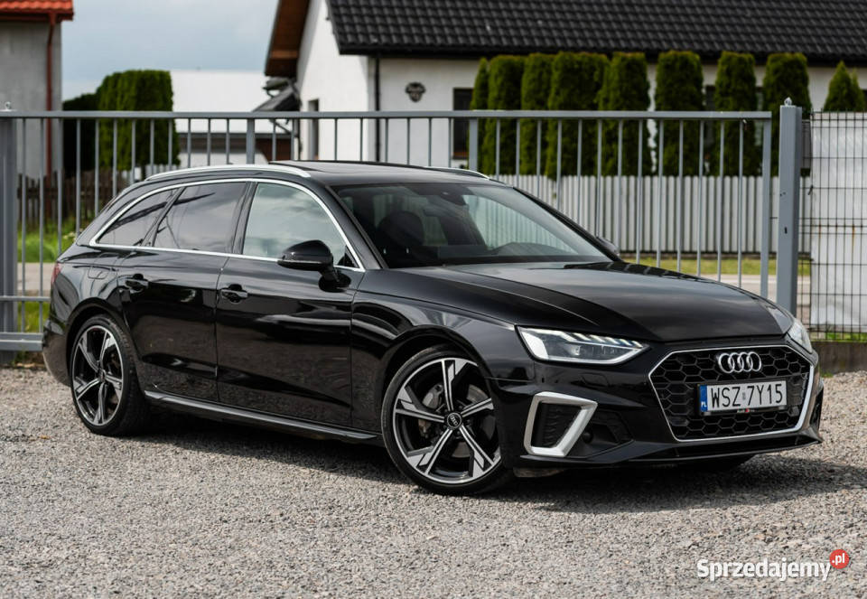 Audi A4 Avant B9 2015 podgrzewane fotele Lipsko