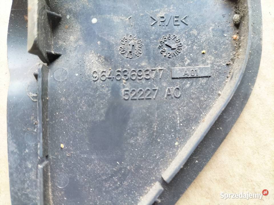 CITROEN C3 MK1 9646369377 OSŁONA ZAŚLEPKA Kamień-Kolonia