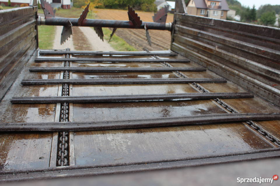 Rozrzutnik obornika 35 t nieuszkodzony Mońki
