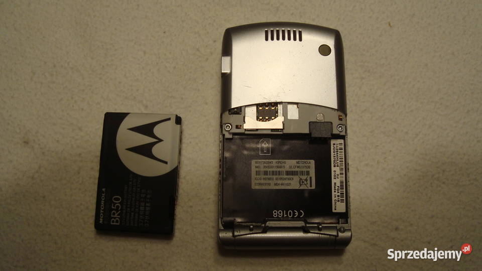 Telefon komórkowy Motorola V3 4 MB srebrny Motorola mazowieckie Warszawa