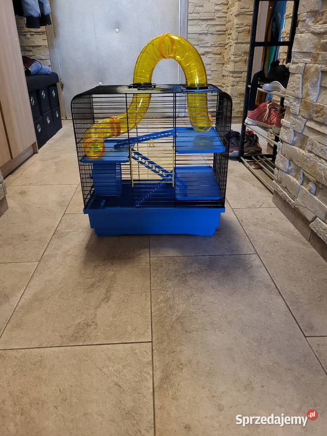 Klatka chomika piętrowa z tunelami Gryzonie Wrocław