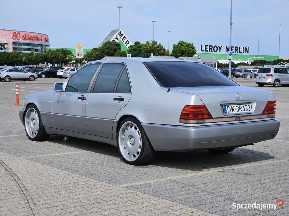 Mercedes Benz 500SE W140 LPG 4 osobowy bogate 326KM Wrocław