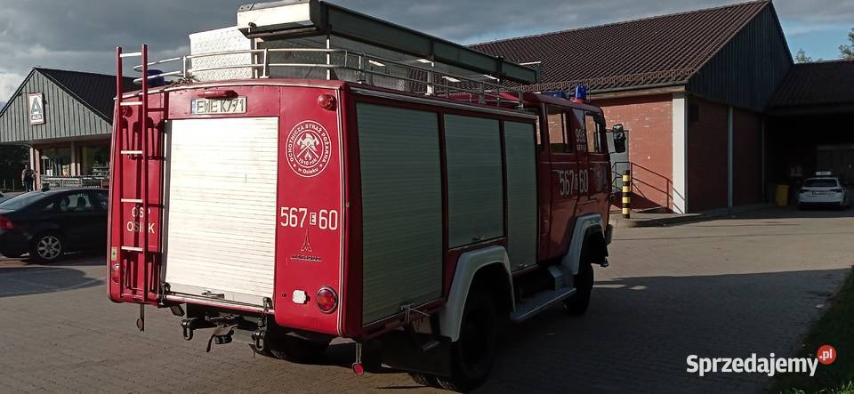 Magirus FM170 D 11 FA POŻARNICZY Łódź