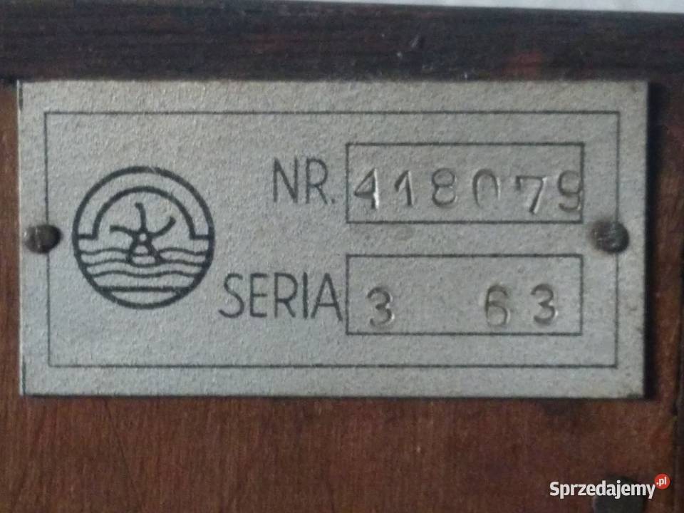 Stary zegar ścienny Metron drewniany sprawny Antyki mazowieckie Warszawa