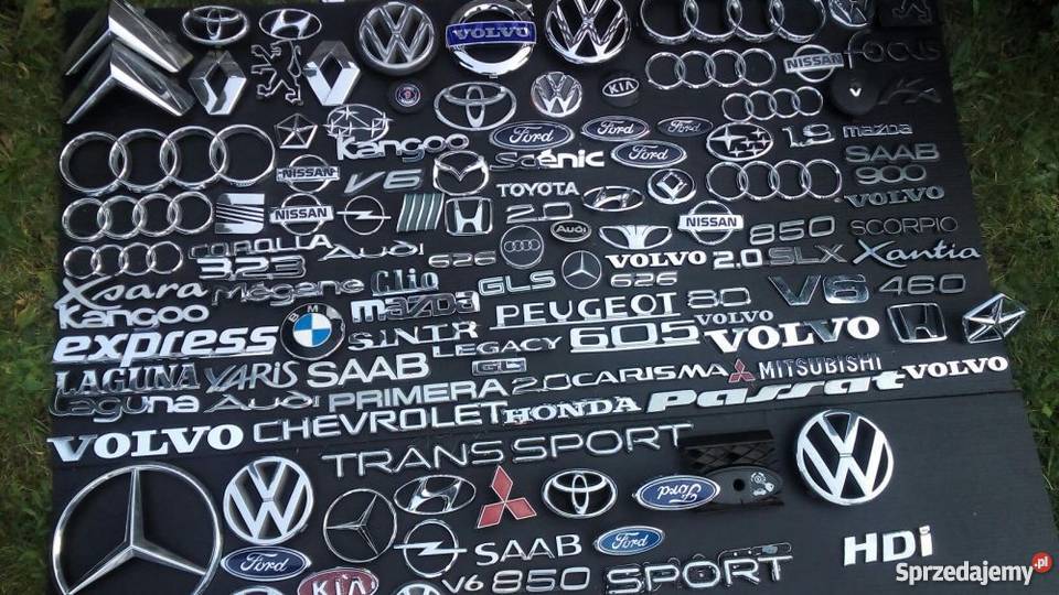 Emblematy znaki atrapa gril do samochodów Tanio Łańcut