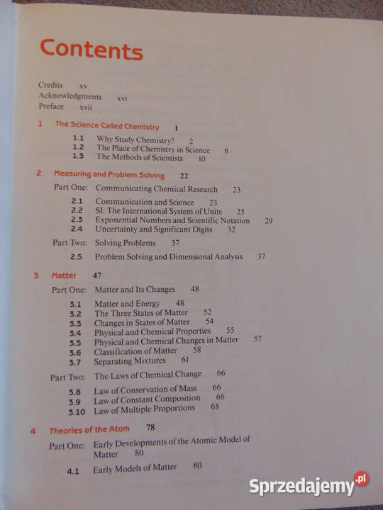 Chemistry Today 1 Third edition Zinck Whitman chemia Lublin