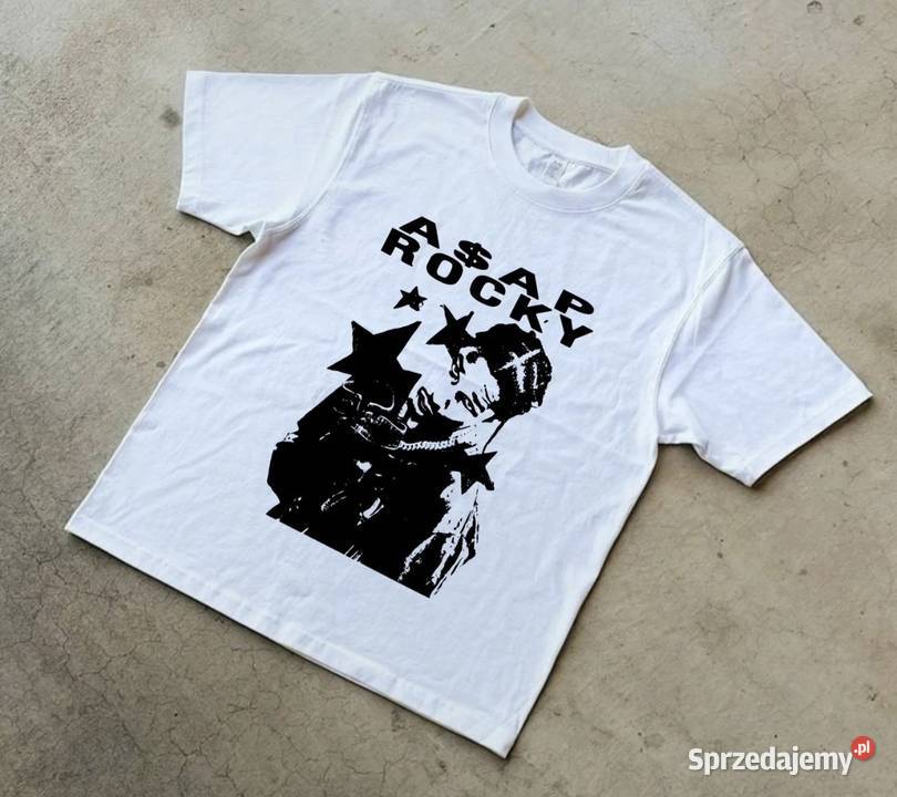 Bluzka asap Biała unisex Bochnia