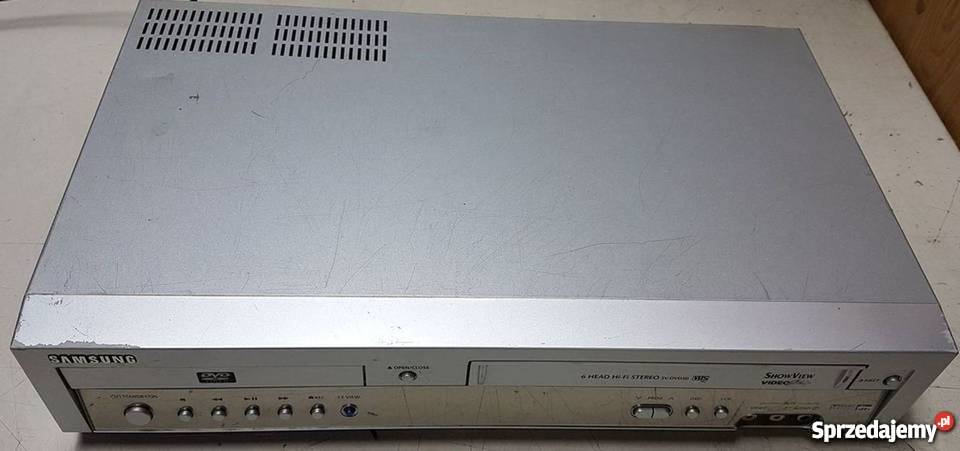 Combo DVD/VHS Samsung Wysokiej klasy +dodatki