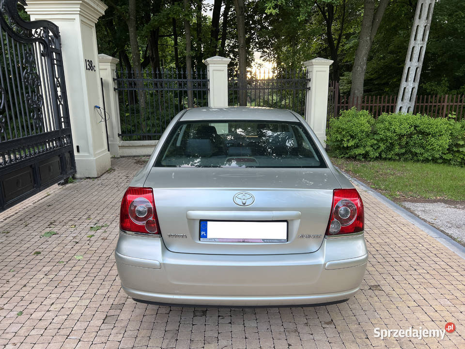 Toyota Avensis T25 Lift 18 129 Benzyna LPG Sedan Sedan / Limuzyna Nowa Słupia