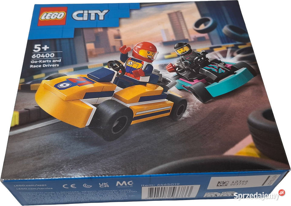 Klocki Lego City Gokarty i kierowcy wyścigowi sprzedam
