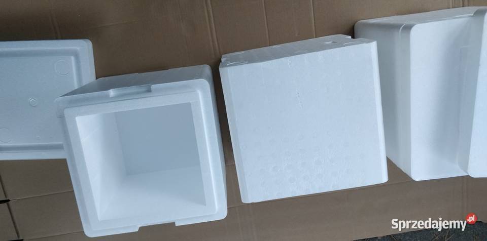 Pudełko styropianowe 30x30x32 4 scianka 115 Mokra Lewa