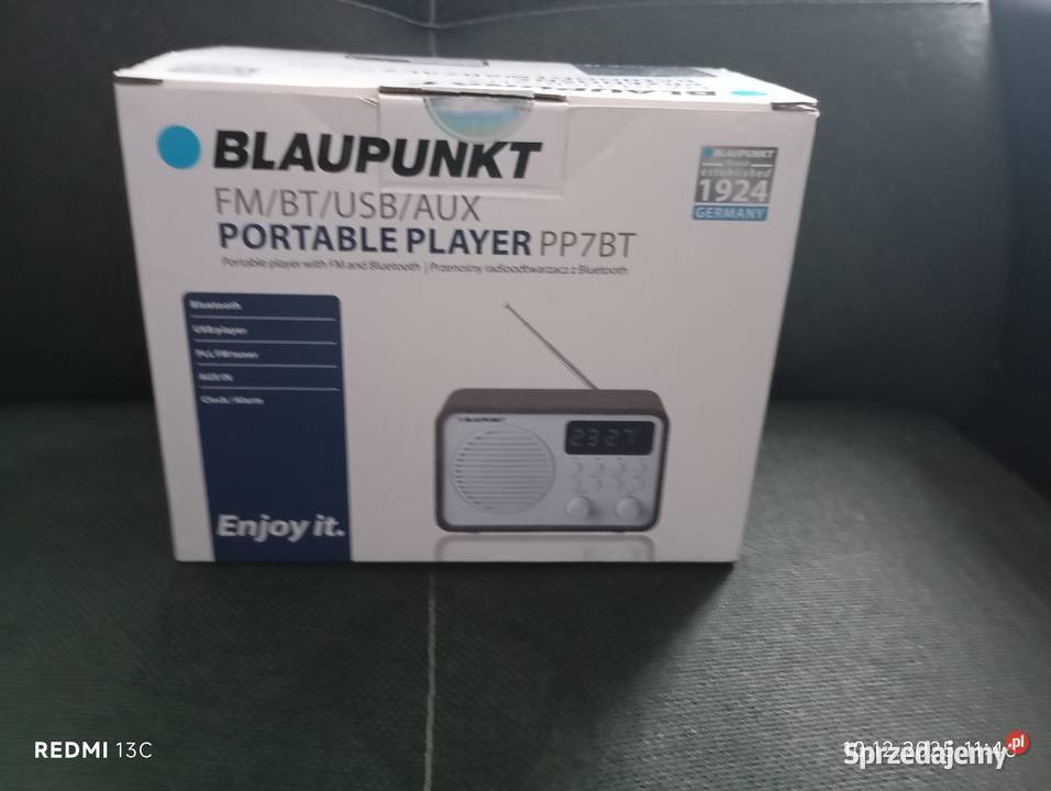 Radioodtwarzacz przenośny FMBTUSBAUX PP7BT Radom