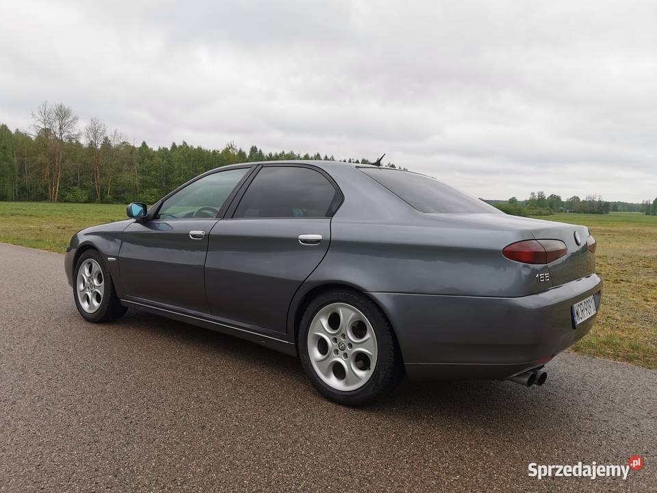 Alfa Romeo 166 24JTD nieuszkodzony Ostrów Mazowiecka