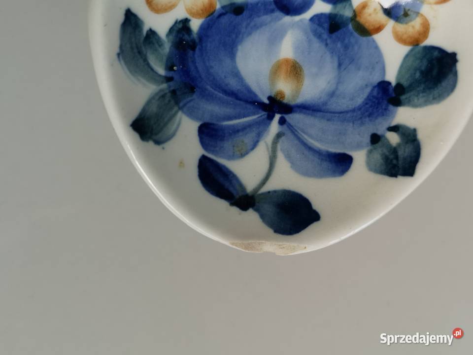 Dekoracyjna ceramiczna łyżka Koło Włocławek PRL Toruń