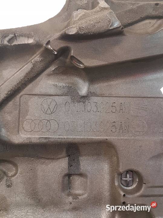 OSŁONA POKRYWA SILNIKA AUDI A3 8P 03L103925AN Osłony silnika śląskie Przystajń