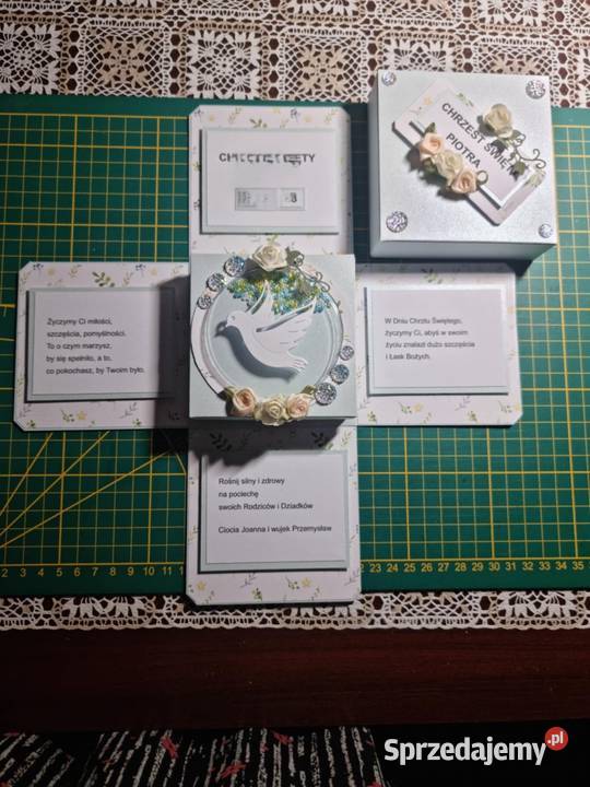 Kartki okolicznościowe pięknie ręcznie wykonane sprzedam