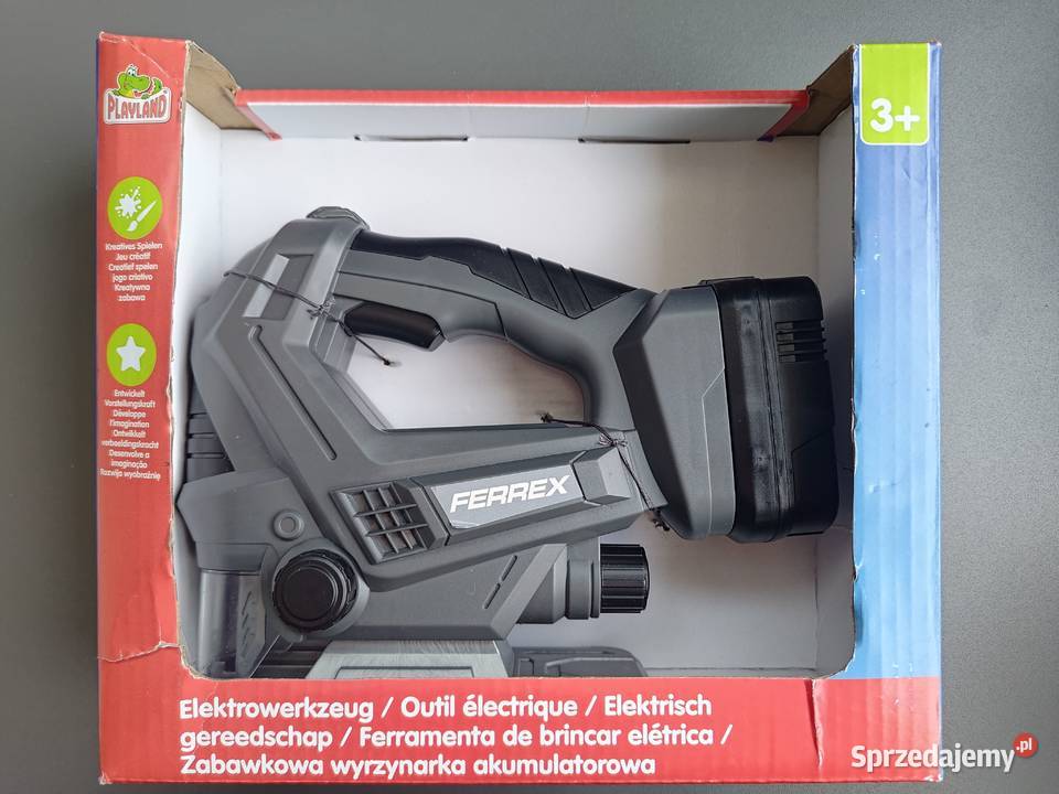 Wyrzynarka na baterie z podświetleniem zabawka pomorskie Gdańsk