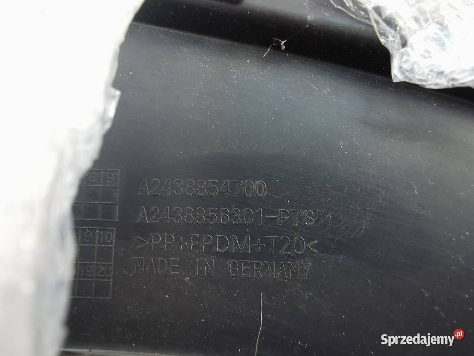 Spoiler dół zderzaka przód Mercedes EQB w243 Międzychód